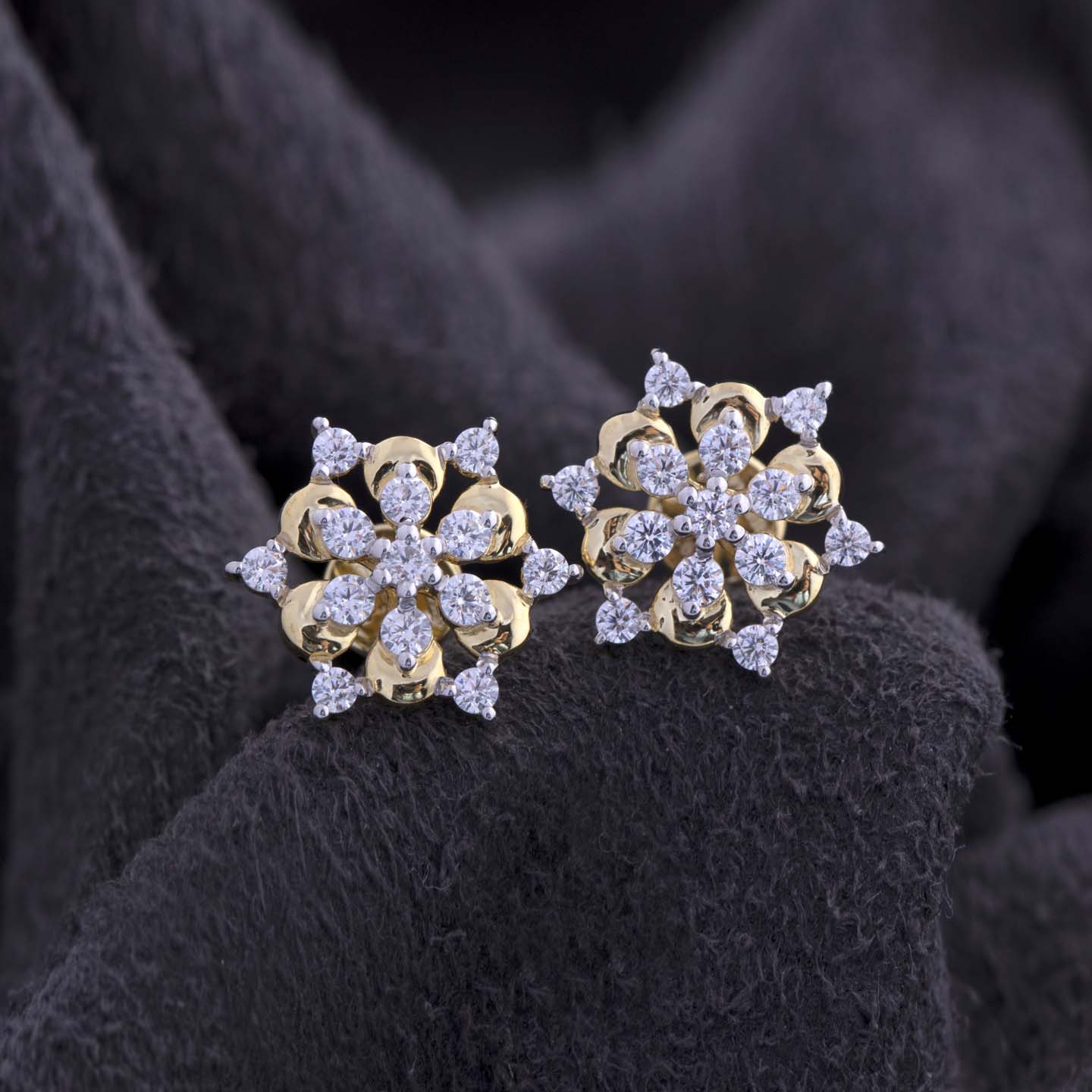 Lab Diamond Stud Earrings