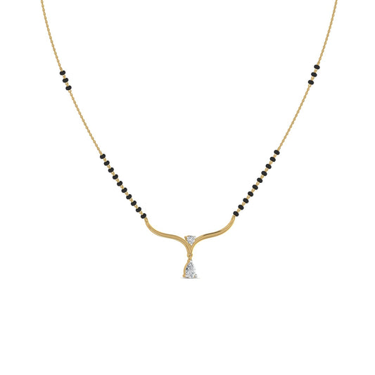 Diamond Gold Mangalsutra