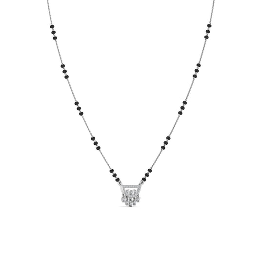 Exquisite Silver Mangalsutra