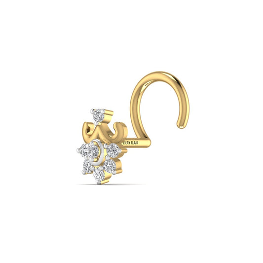 0.069CT Delightful Diamond Nose Pin