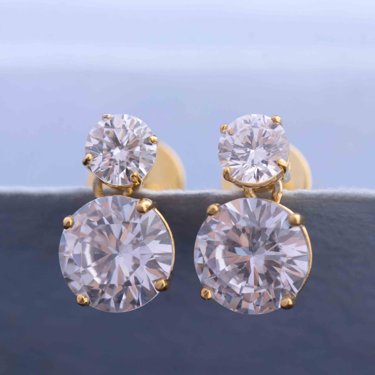 Diamond Drop Earrings