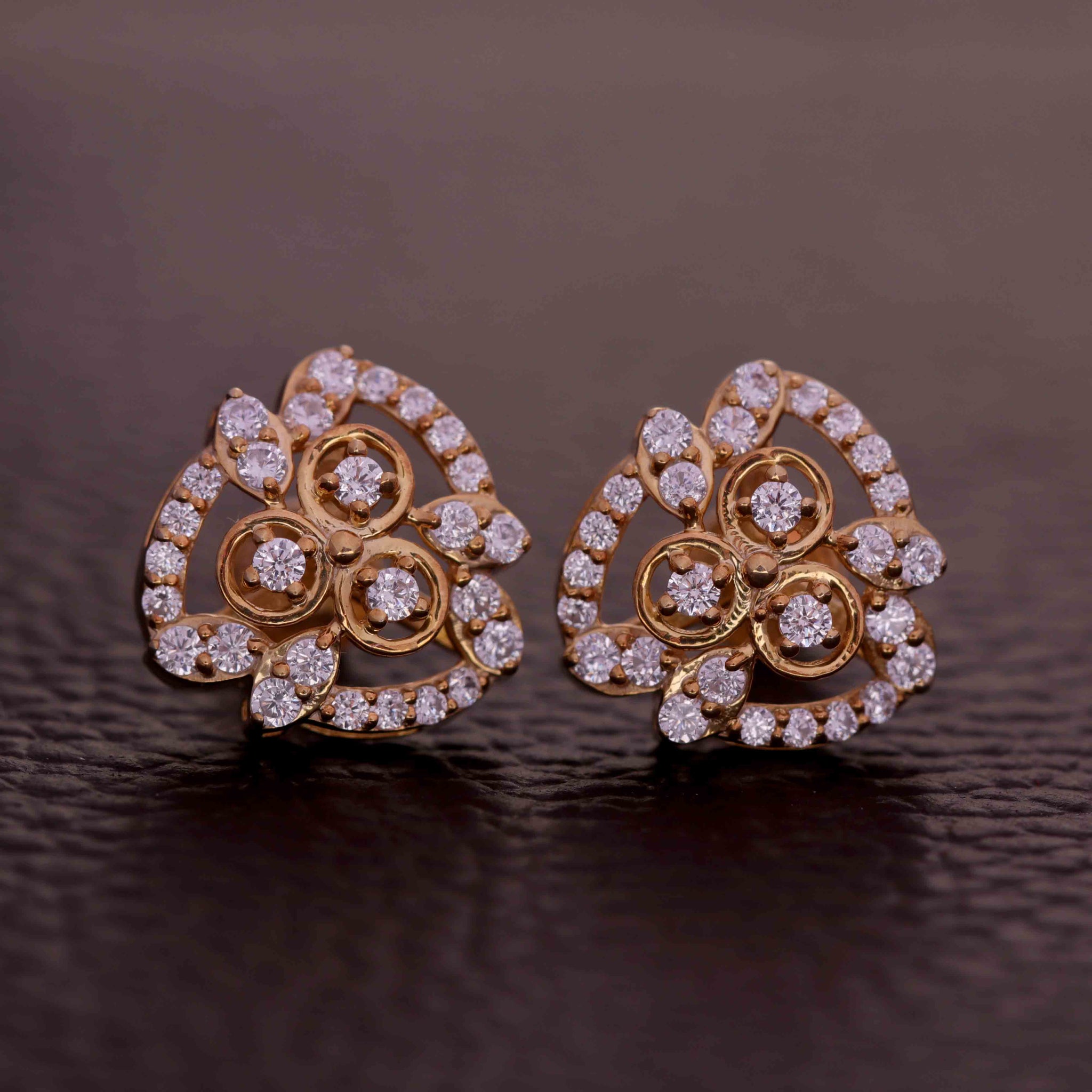 Diamond Stud Earrings