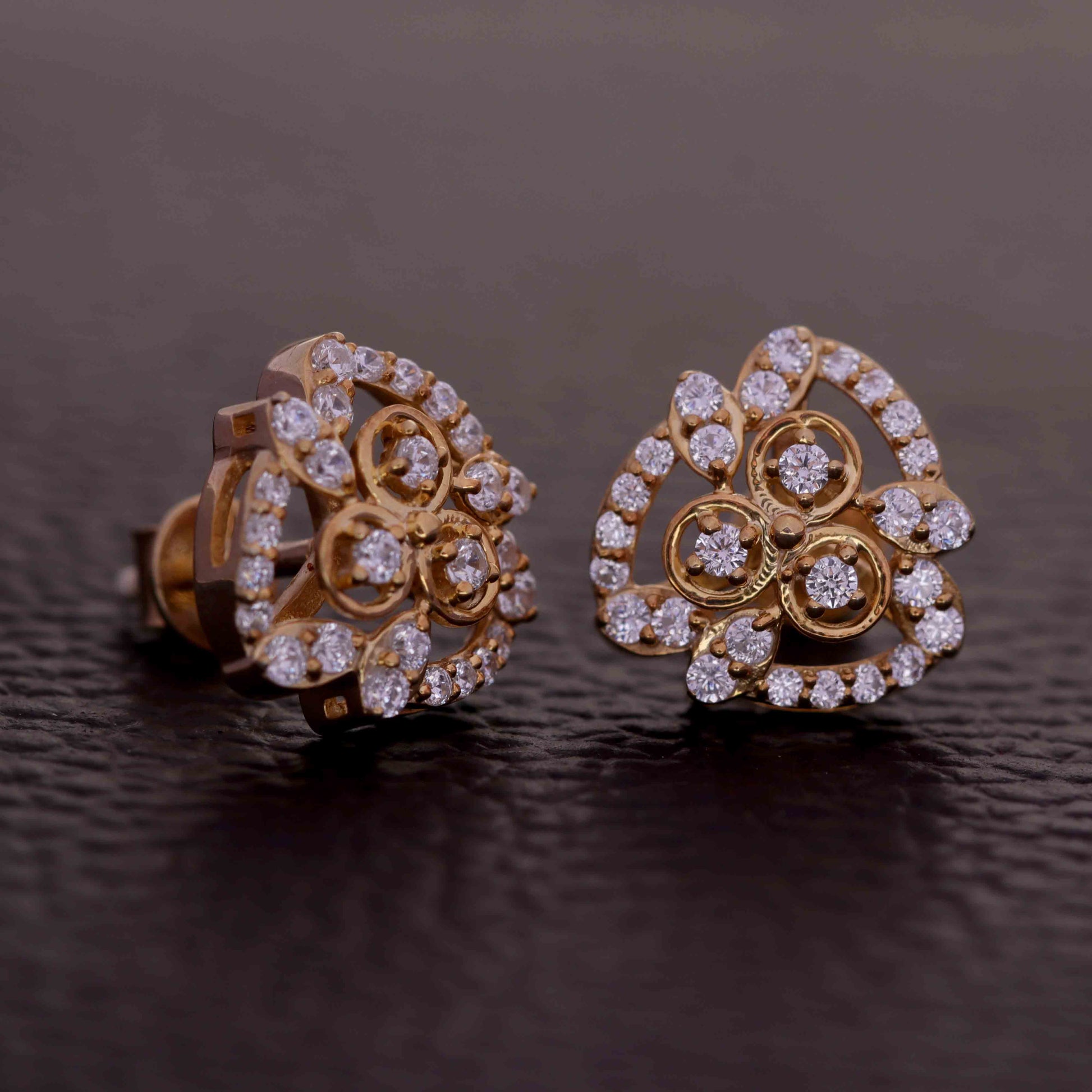 Diamond Stud Earrings