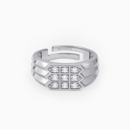 Silver Men's Ring