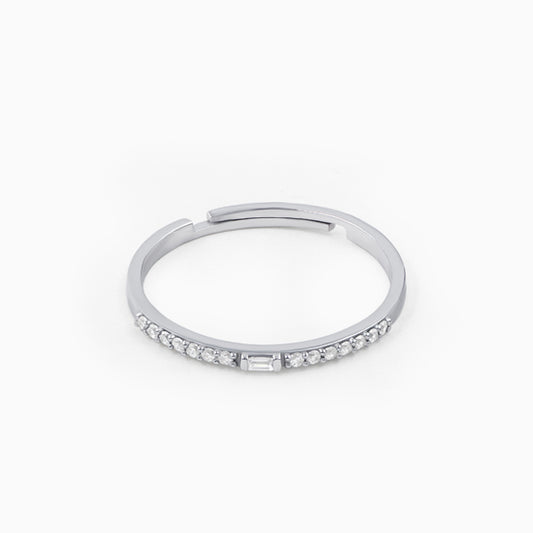 Minimalist Stackable silver ring