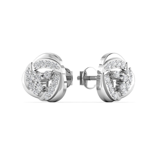 Silver Stud Earring