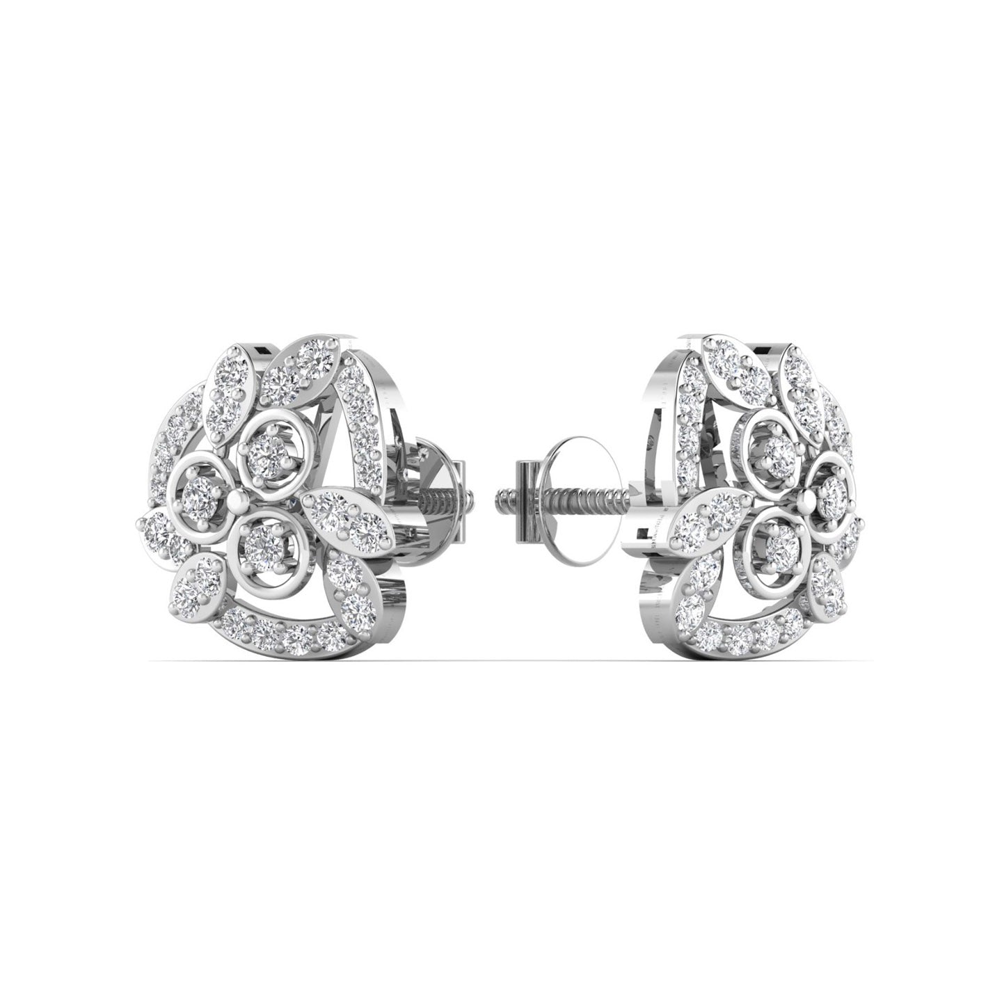 Diamond Stud Earrings