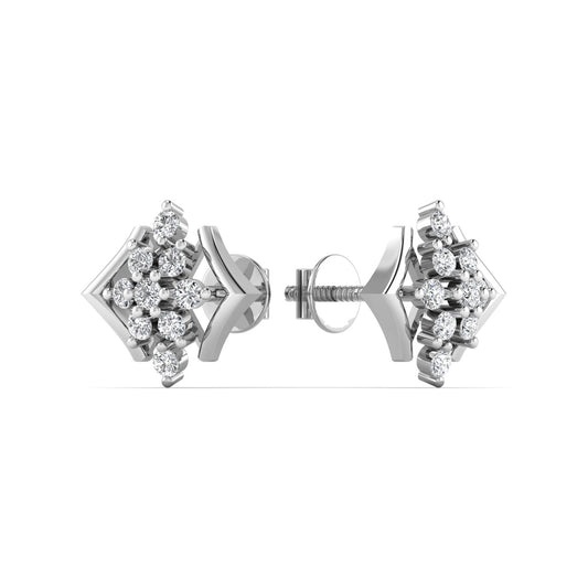 Elegant Design 925 Silver Stud earring