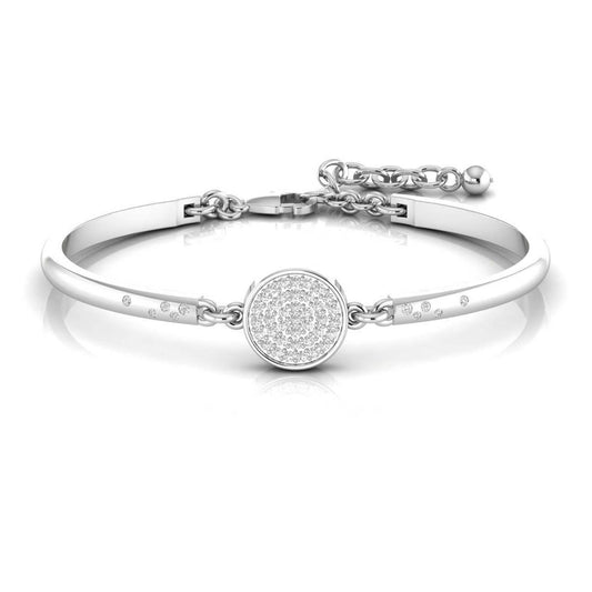 Elegant Silver Adjustable Bracelet