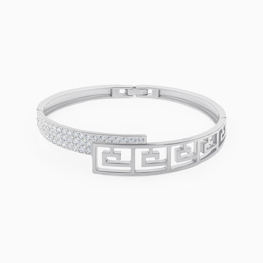 Opulent Cuff Silver Bracelet