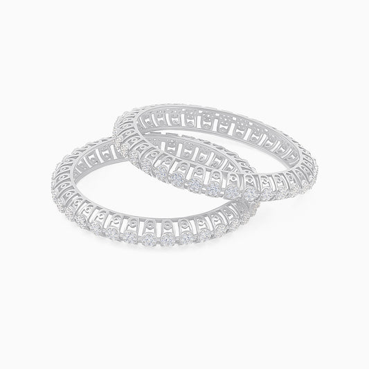 Elegant look 925 Silver Bangle