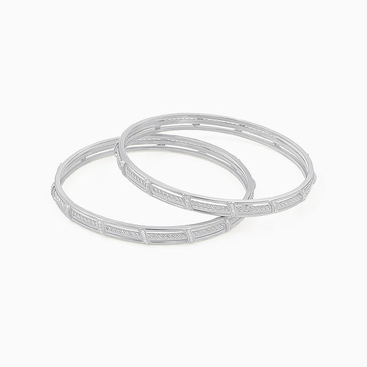 Traditional Design Silver Bangle