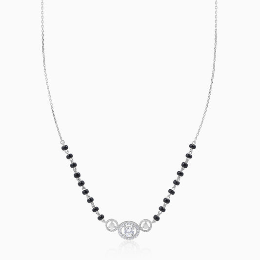 Solitaire 925 Silver Mangalsutra