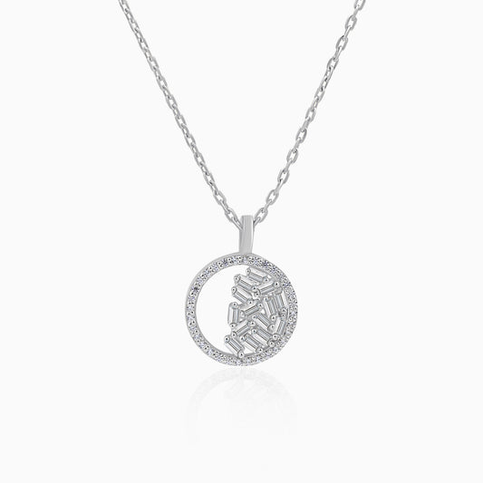 Gossamer Silver Pendant Necklace