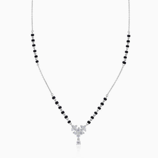 Alluring Silver Mangalsutra