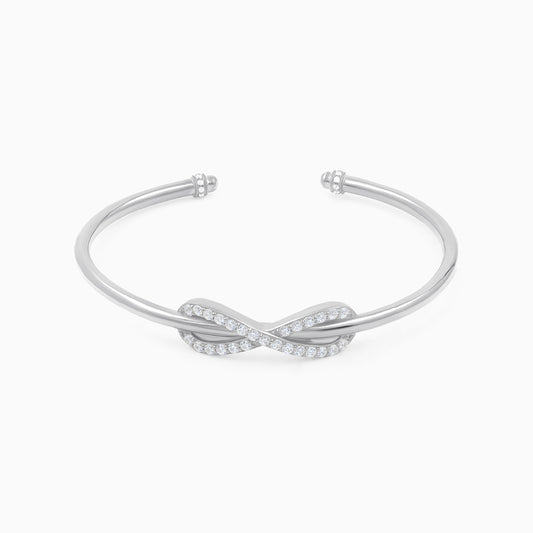 Emblematic Sliver Infinity Bracelet