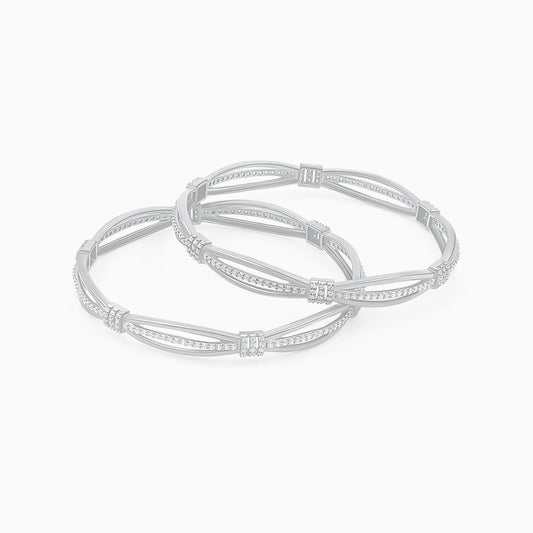 Silver Knot Bangle