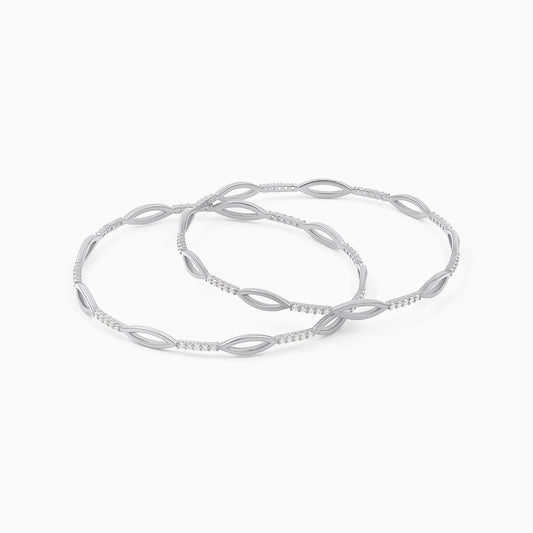 Aesthetic Light Weight Silver Bangle