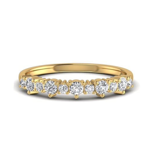 Dazzling Gold Diamond Ring