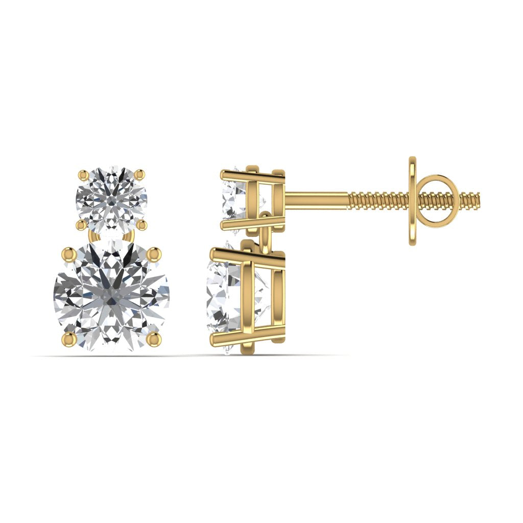 Diamond Drop Earrings