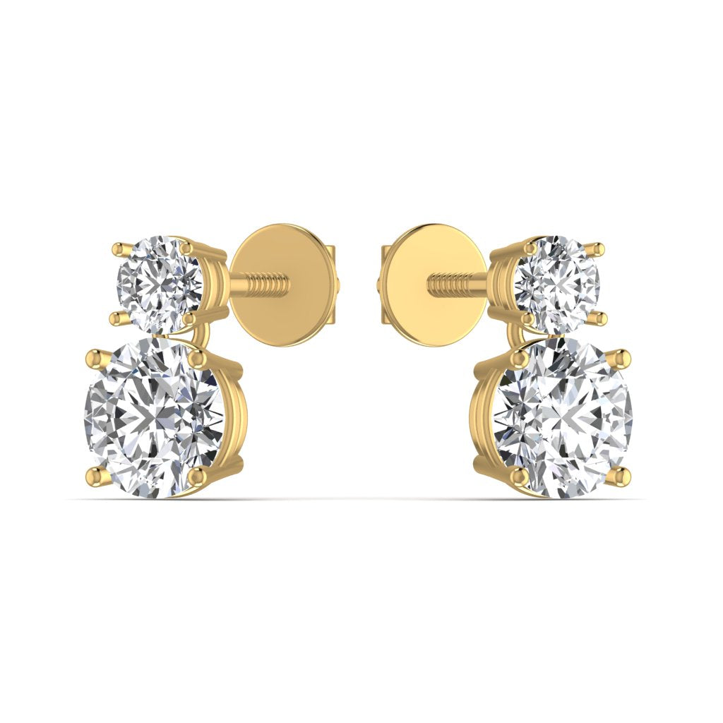 Diamond Drop Earrings