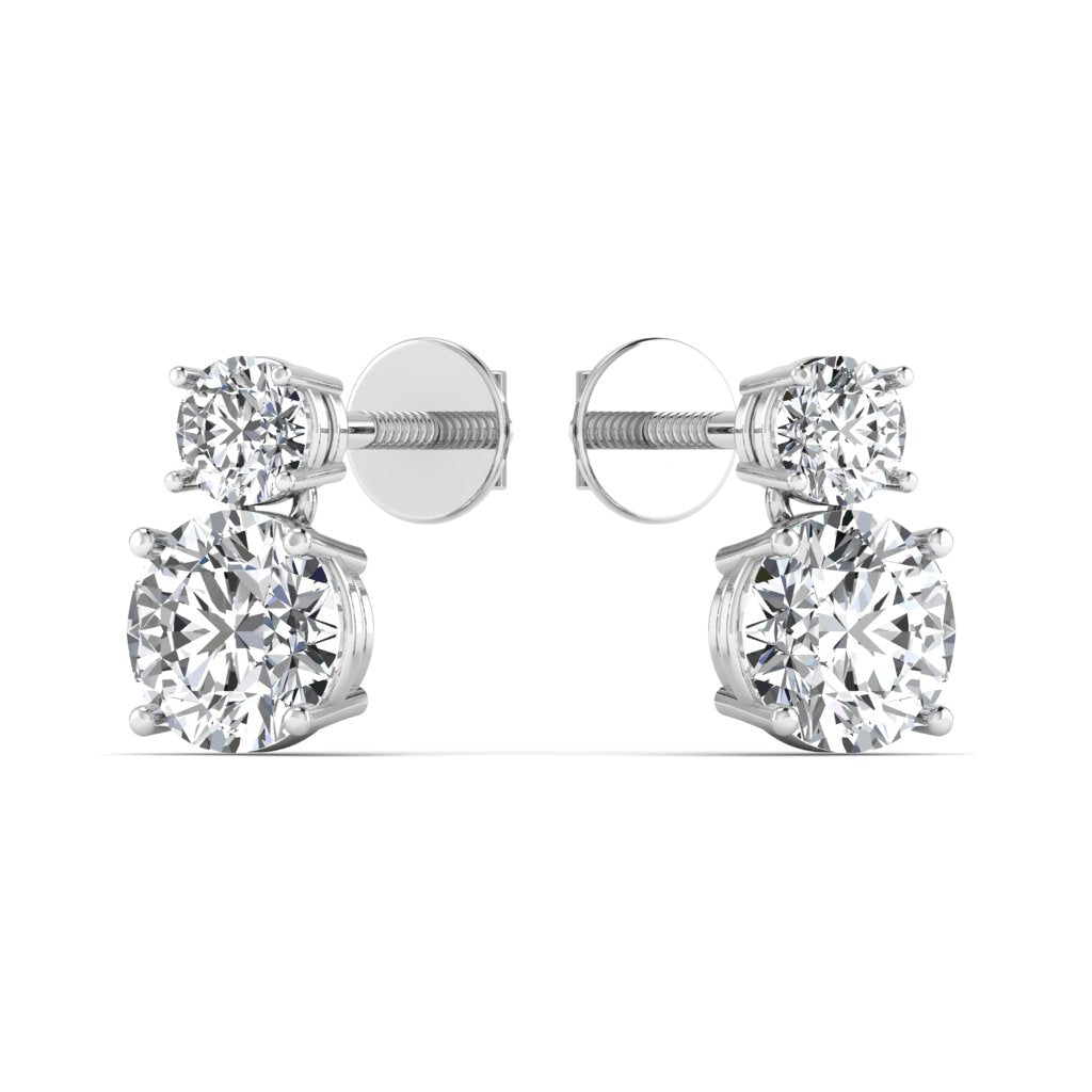 Diamond Drop Earrings