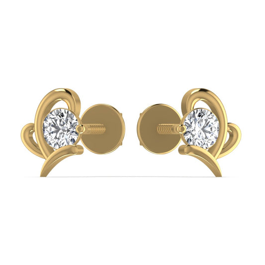 Fancy Design Lab Diamond Stud Earring