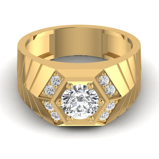 Solitaire Men's Diamond Ring