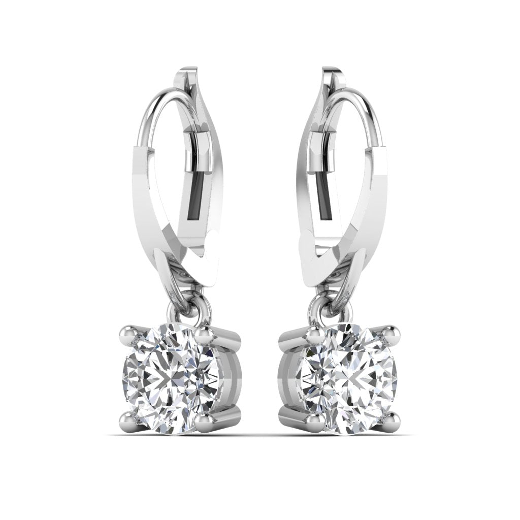 Lab Diamond Drop Earrings