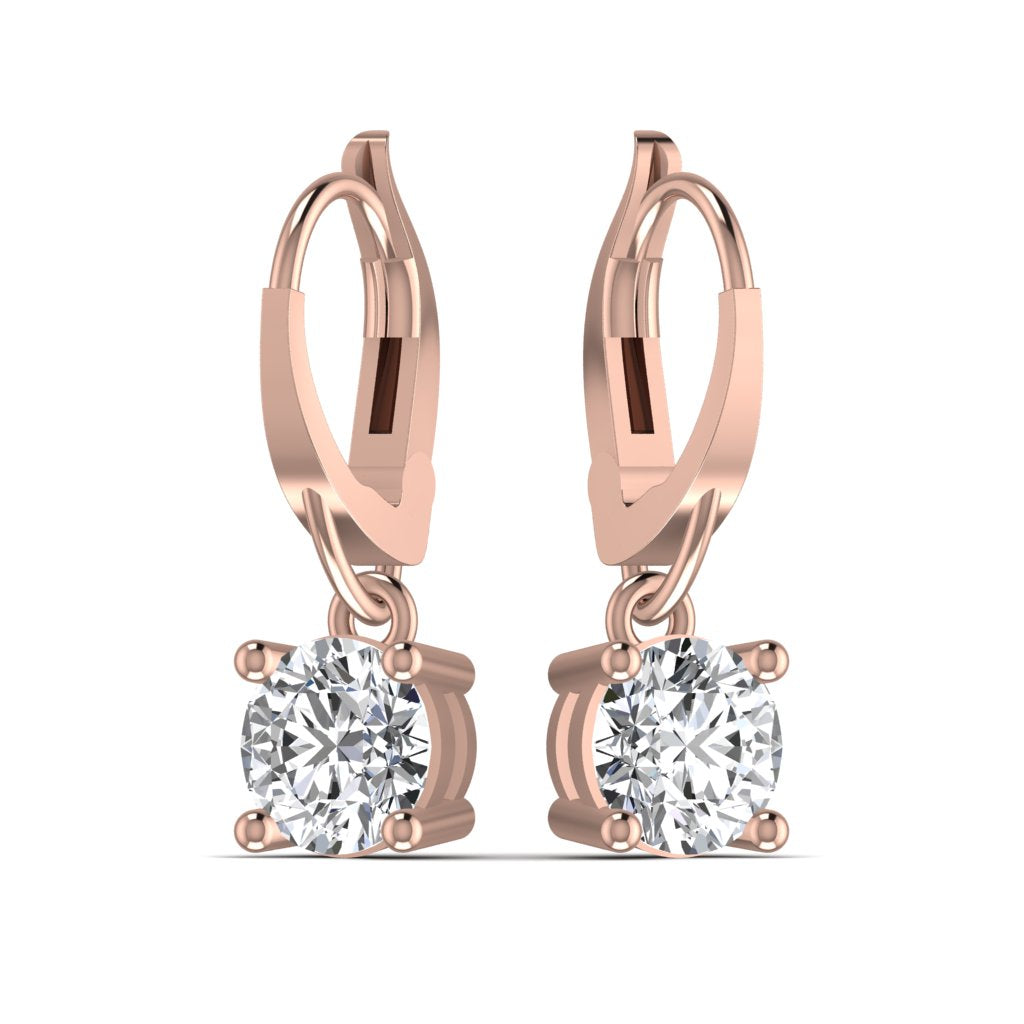 Lab Diamond Drop Earrings