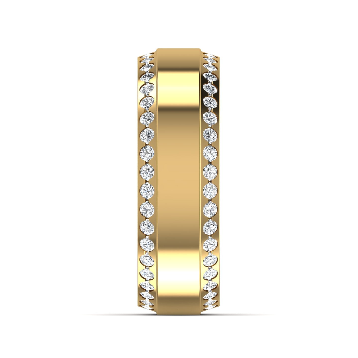 Lab Diamond Gold Band