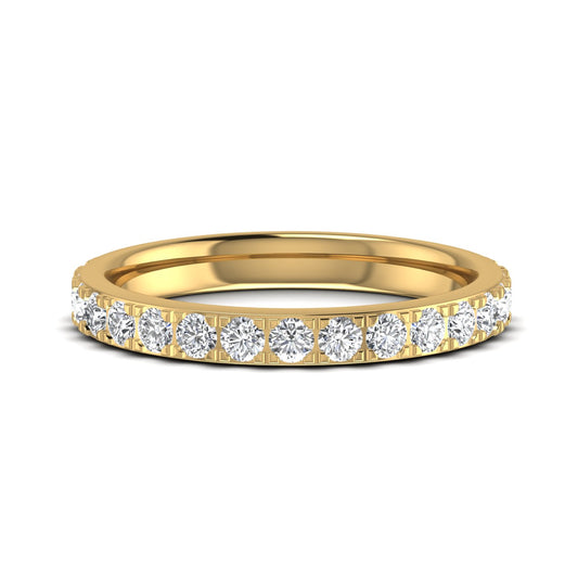 Full Eternity Gold Diamond Ring