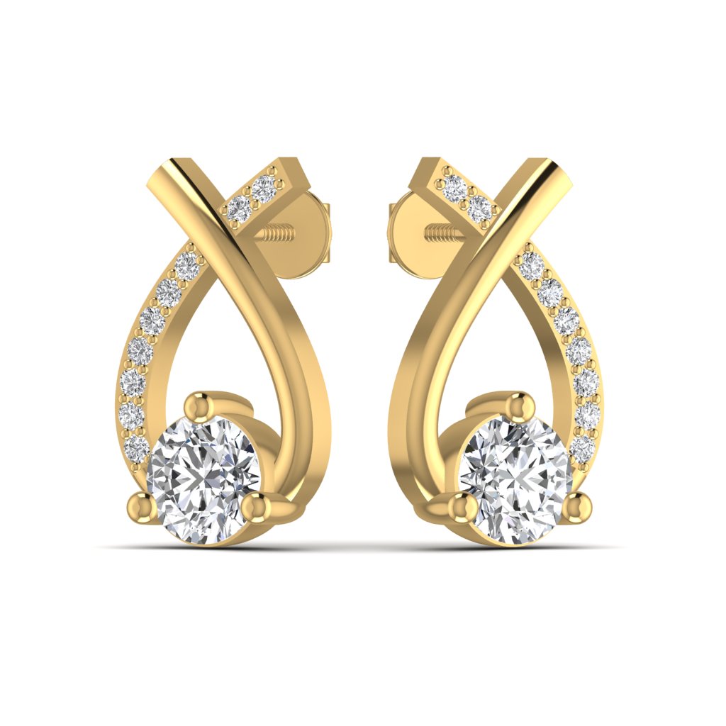 Diamond Stud Earring