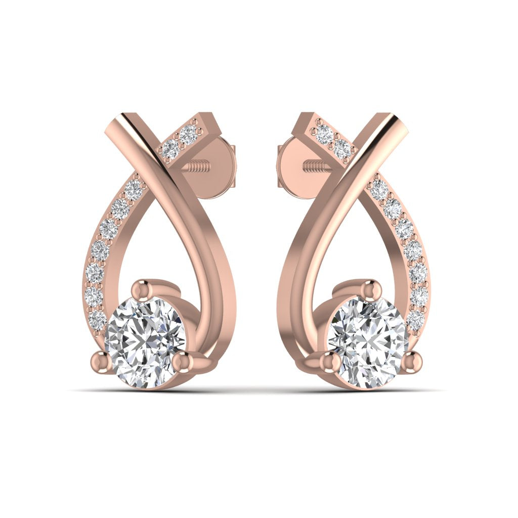 Diamond Stud Earring