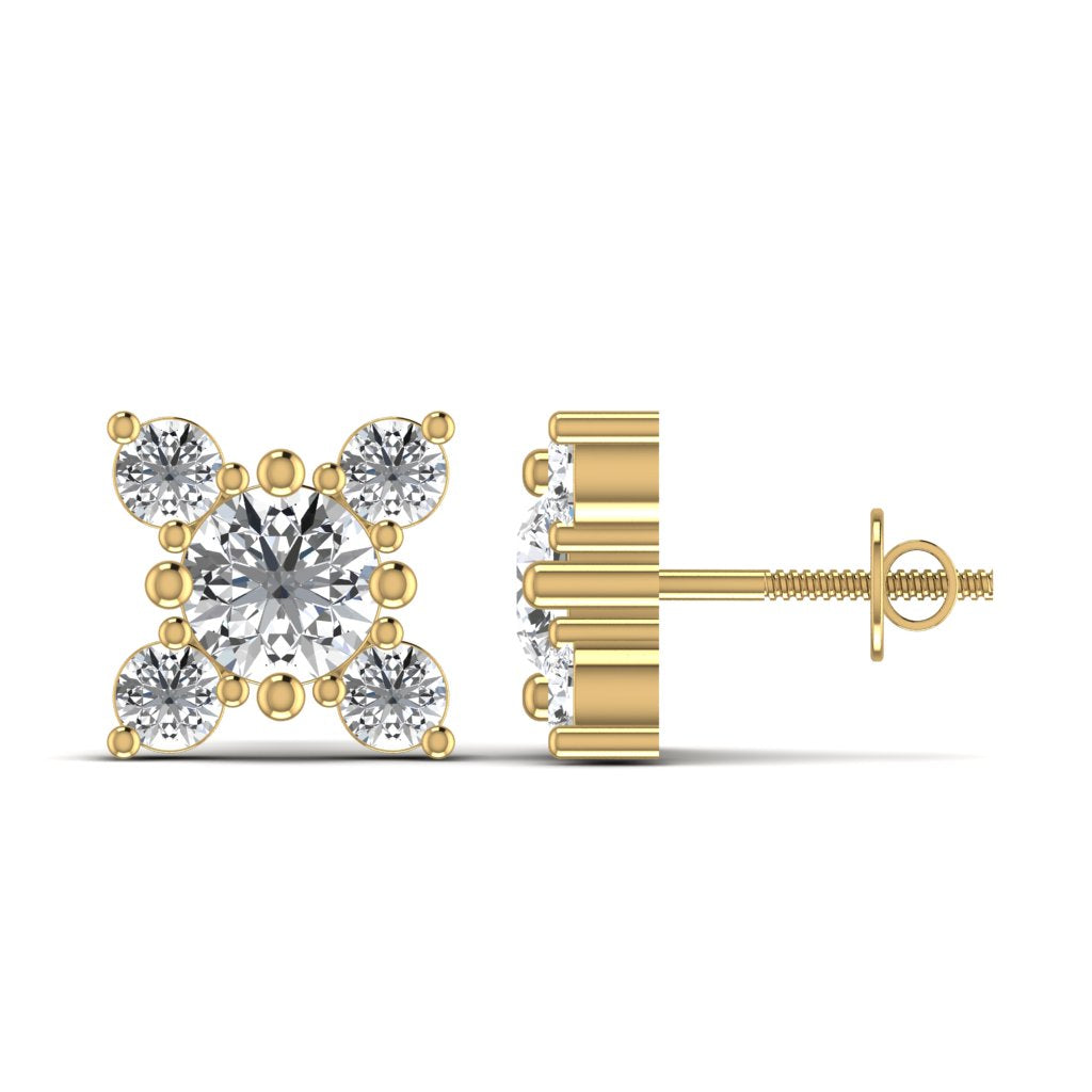 Diamond Stud Earrings