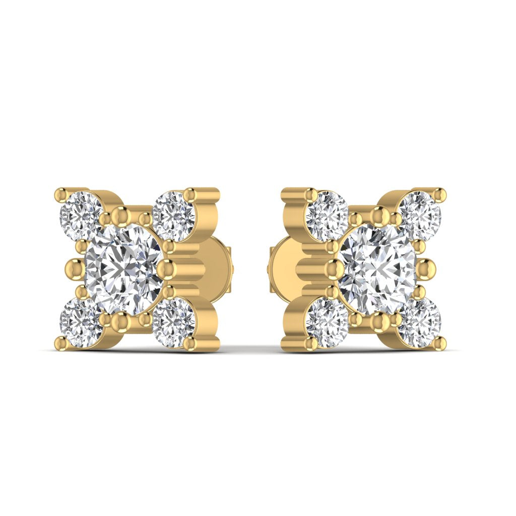 Diamond Stud Earrings