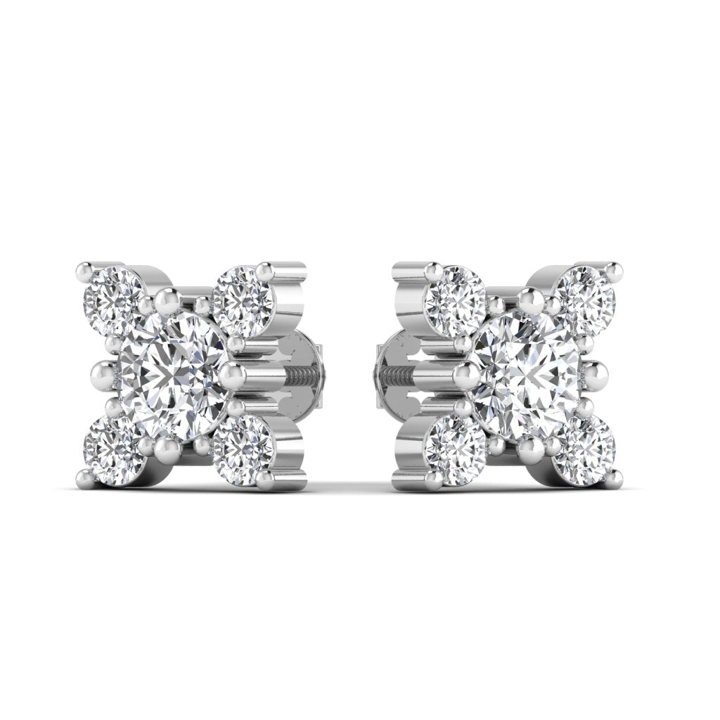 Diamond Stud Earrings