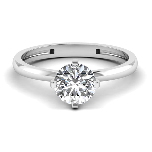 Moissanite 1.5CT Solitaire Silver Ring