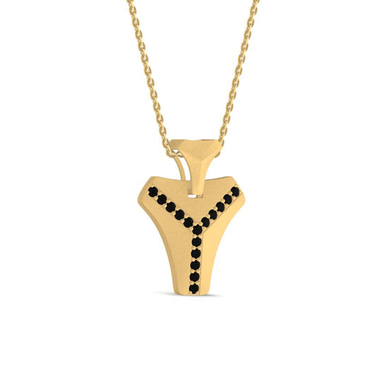 Triangular Pendant Necklace