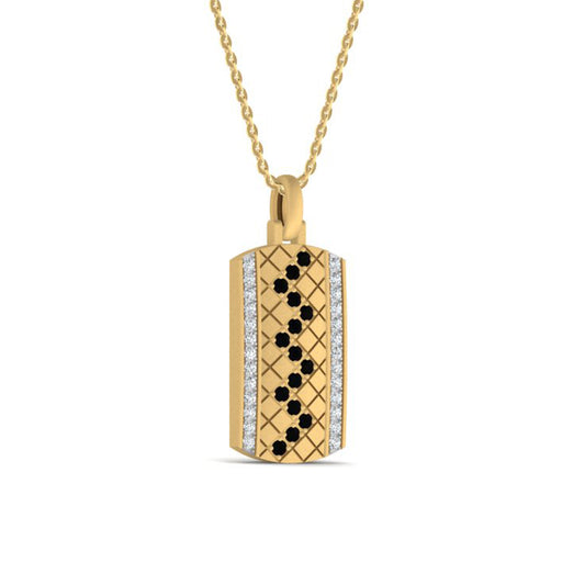 vertical pendant necklace