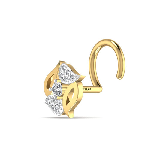 Stunning 0.07CT Diamond Nose Pin