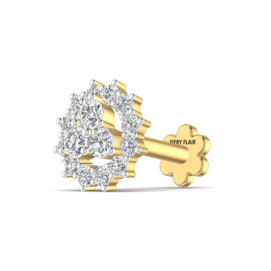 0.23CT Bloom Diamond Nose Pin