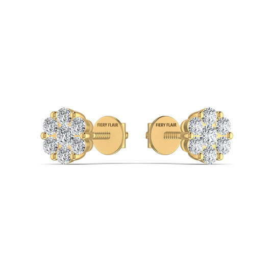 Lab Diamond Stud Earrings