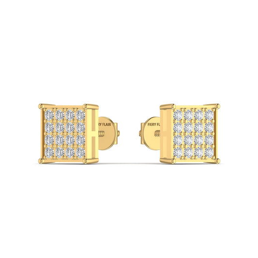 Lab Diamond Stud Earring