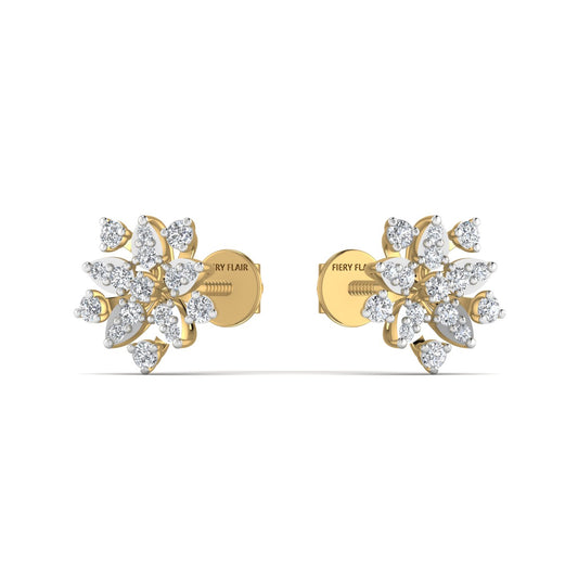 Classy Diamond Stud Earrings