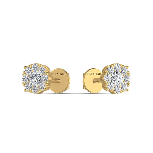 0.54CT Diamond Stud Earring