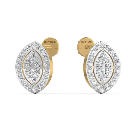 0.96CT Lab Diamond Stud Earring