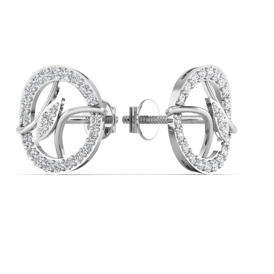 Enchanting Silver Stud Earring