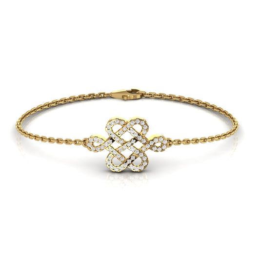 Love Knot Diamond Bracelet