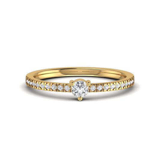 Solitary Design Diamond Ring